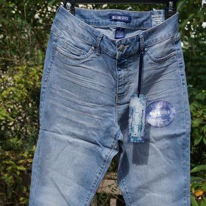 BLUE SPICE: Jrs: High WaistAnkle Basic Denim Jeans